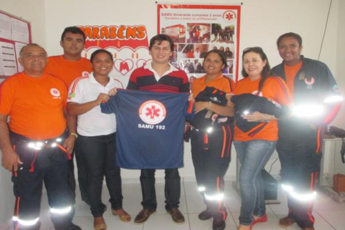 SAMU recebe novo uniforme em Amarante