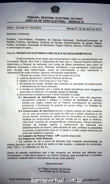 Juiz apresenta projeto da Biometria eleitoral para os três municípios da 6ª Zona - Imagem 9