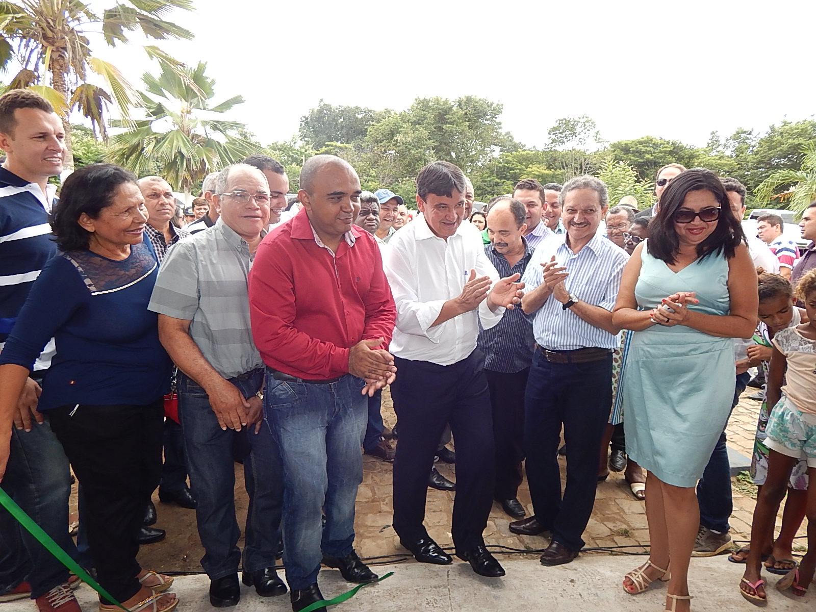 Inauguração da reforma da Escola Lêda Napoleão