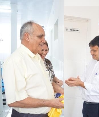 Prefeito R. Ferreira  Inaugura obras na zona rural e na sede do município com a presença do Governador W. Dias  - Imagem 13