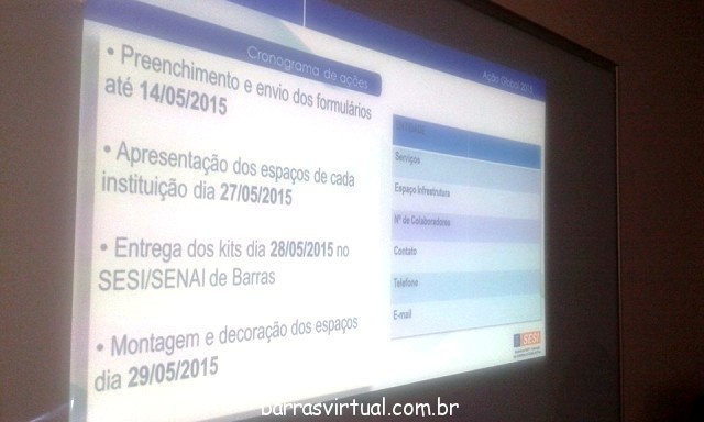 Contagem regressiva AÇÃO GLOBAL em Barras - Imagem 7