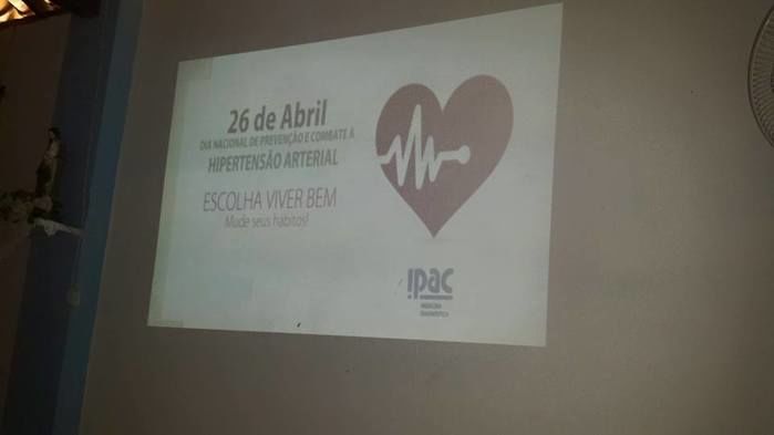 Enfermeira realiza Palestra sobre Hipertensão. - Imagem 2