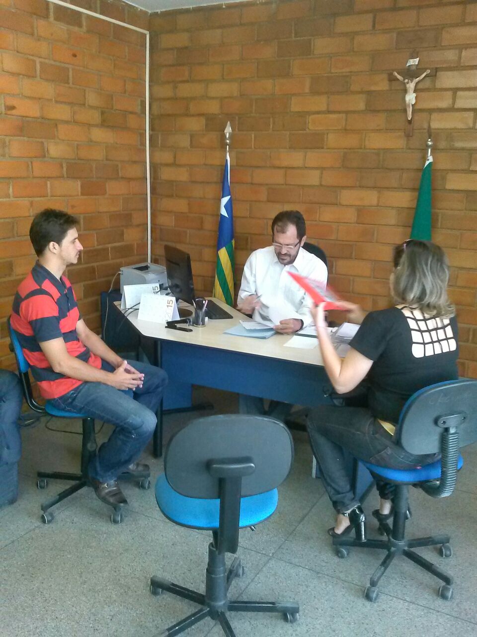 Secretária de Esporte participa de reunião com o Presidente da FUNDESPI