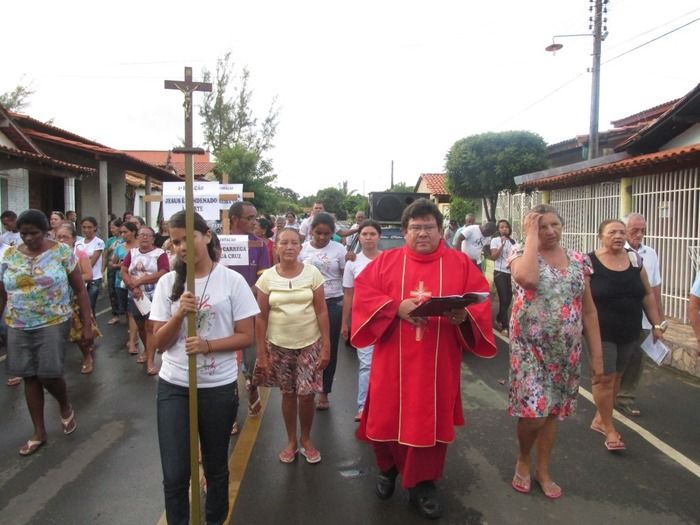 Fiéis acompanham a Via-Sacra em Agricolândia - Imagem 15
