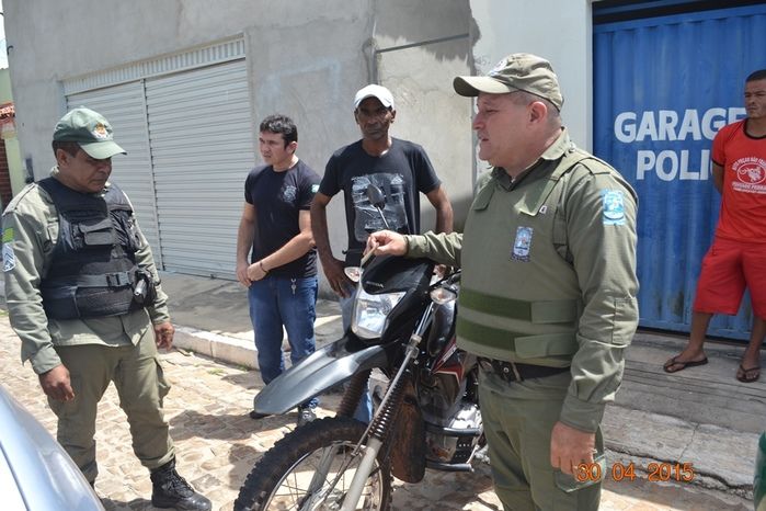 PM recupera motocicleta roubada em Boa Hora - Imagem 2