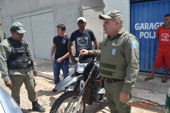 PM recupera motocicleta roubada em Boa Hora - Imagem 3