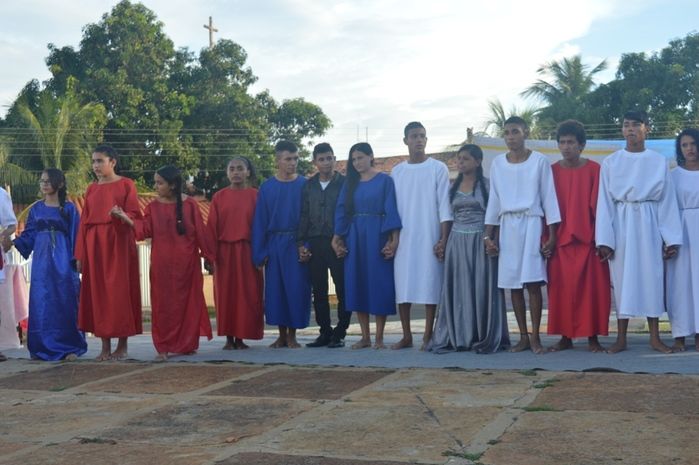 Sucesso de publico prestigiam a apresentação da encenação da Paixão e Crucificação de Cristo 2015 - Imagem 3