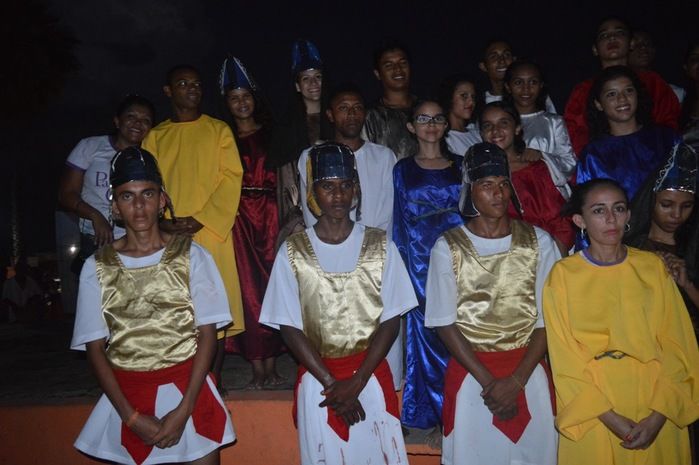 Sucesso de publico prestigiam a apresentação da encenação da Paixão e Crucificação de Cristo 2015 - Imagem 76