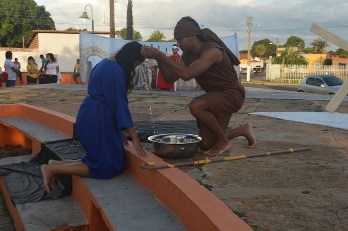 Sucesso de publico prestigiam a apresentação da encenação da Paixão e Crucificação de Cristo 2015 - Imagem 20