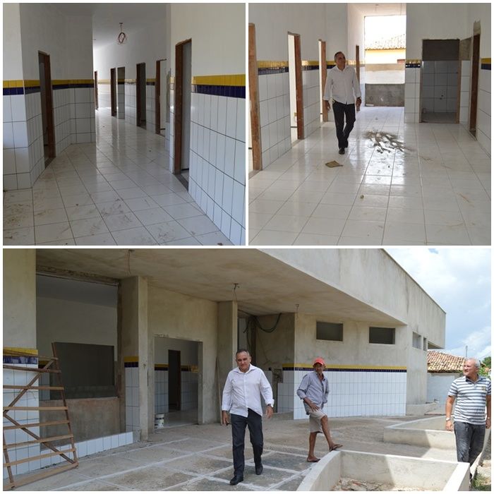 Prefeito Bernildo Val visita obras na sede de Buriti dos Lopes - Imagem 1