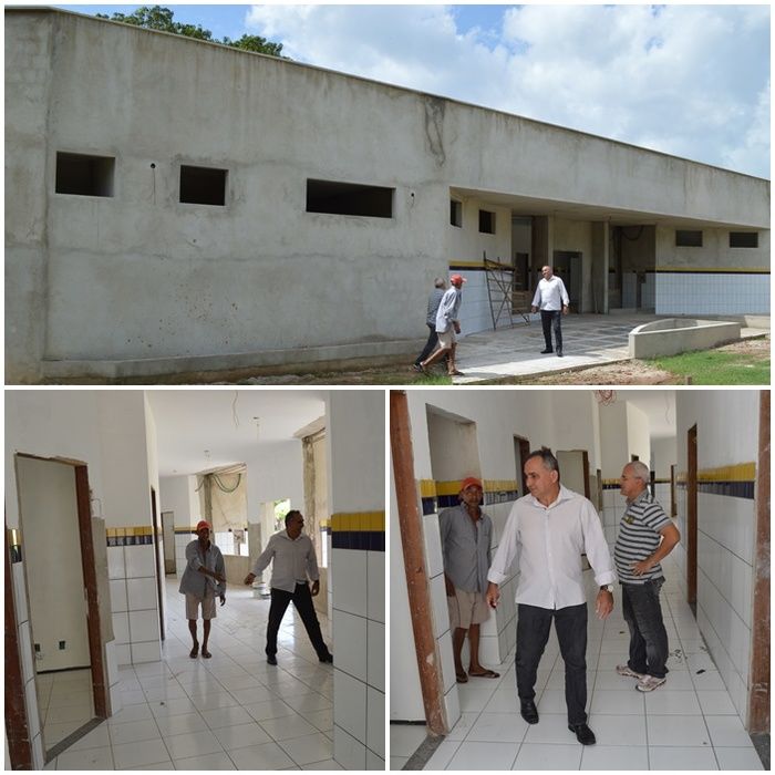 Prefeito Bernildo Val visita obras na sede de Buriti dos Lopes - Imagem 3