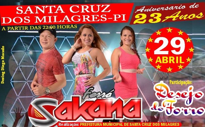 Convite: 23 Anos de Emancipação Politica - Imagem 1