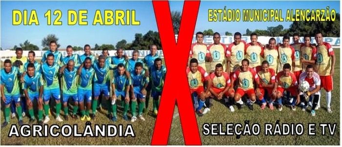 Seleção Rádio e TV de Teresina Jogará Domingo Contra a Seleção de Agricolândia - Imagem 1