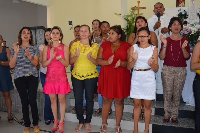 Missa em Homenagem as Mães na Igreja Matriz Sagrado Coração de Jesus  - Imagem 20