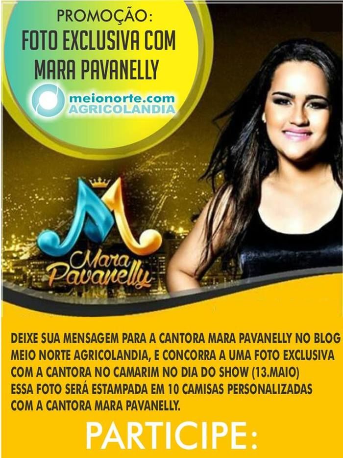 Deixe sua mensagem para a Cantora Mara Pavanelly e concorra a uma Foto Exclusiva no dia do Show - Imagem 1