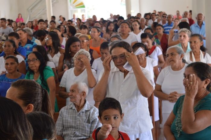 Missa em Homenagem as Mães na Igreja Matriz Sagrado Coração de Jesus  - Imagem 16