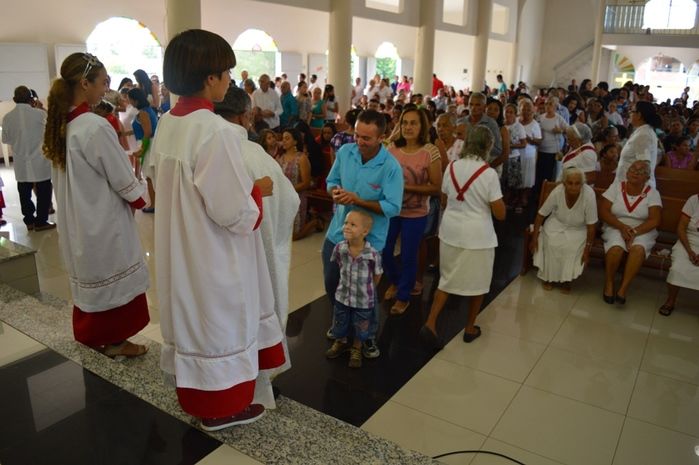 Missa em Homenagem as Mães na Igreja Matriz Sagrado Coração de Jesus  - Imagem 7