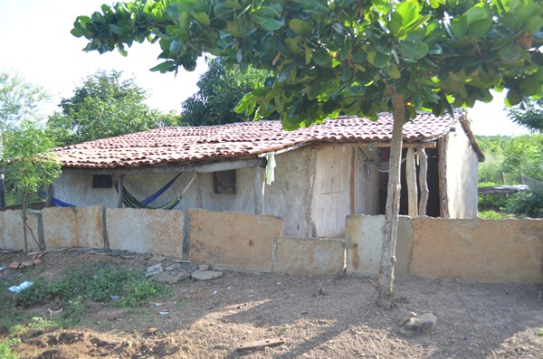 Residência da onde aconteceu o acidente 