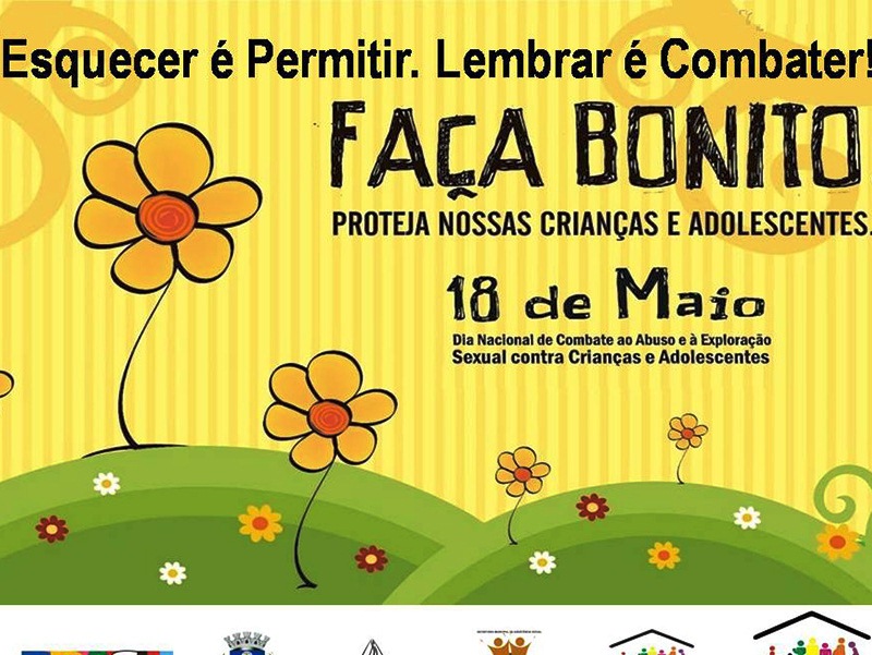 Dia Nacional de Combate à Exploração Sexual de Crianças e Adolescentes