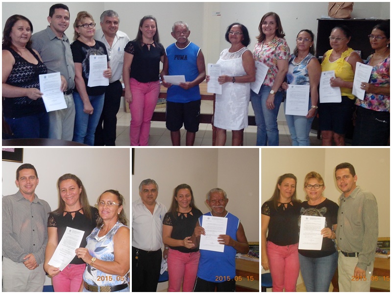 Prefeita Vilma Amorim Entrega Concessão de Aposentadoria para Servidores de Esperantina