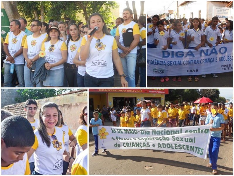 Grande Caminhada Marca o 18 de Maio em Esperantina