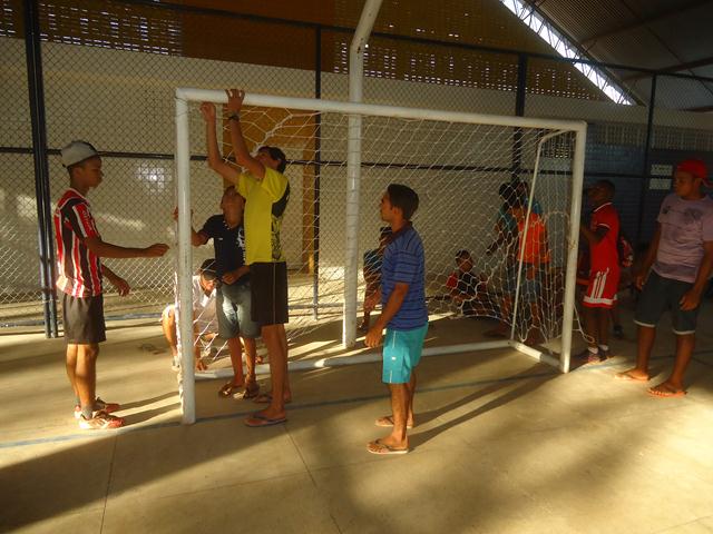 Quadra Poliesportiva da Comunidade Brejo da Fortaleza é Aberto Para os Jogos - Imagem 7