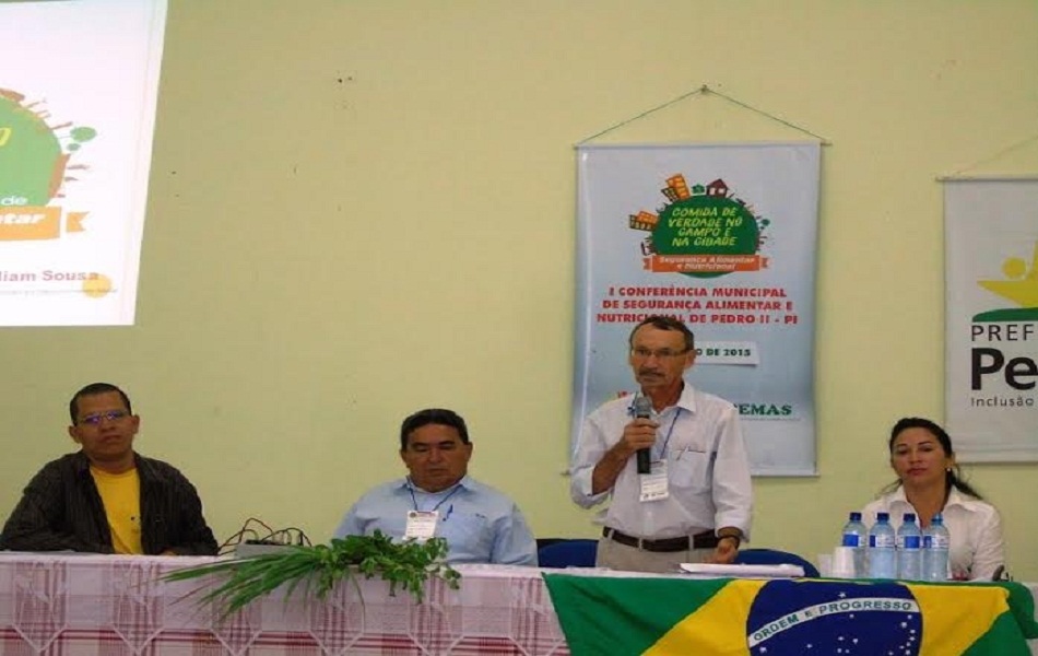 Pedro II sedia Conferência de Segurança Alimentar e Nutricional