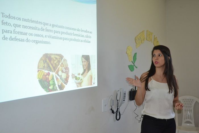 Palestra para gestantes do município esclarece importância da boa alimentação neste período - Imagem 3