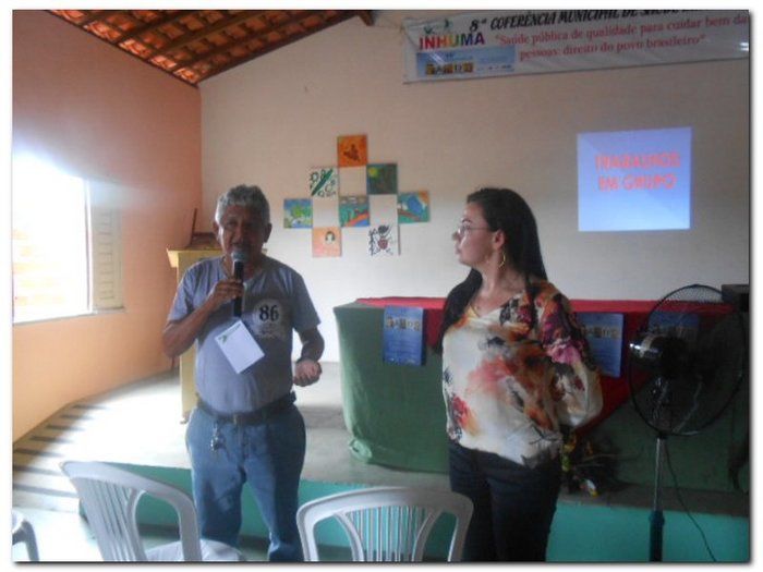 8ª Conferência Municipal de Saúde de Inhuma-Centro Pastoral Lar de Íris - Imagem 47