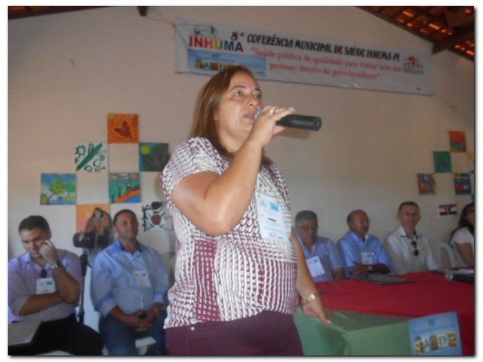 8ª Conferência Municipal de Saúde de Inhuma-Centro Pastoral Lar de Íris - Imagem 33