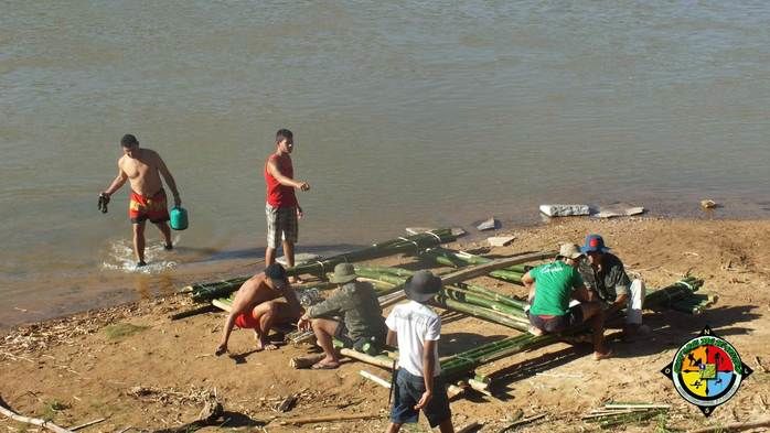 Ambientalistas aventureiros descem o rio Parnaíba em uma Jangada de Bambu - Imagem 63