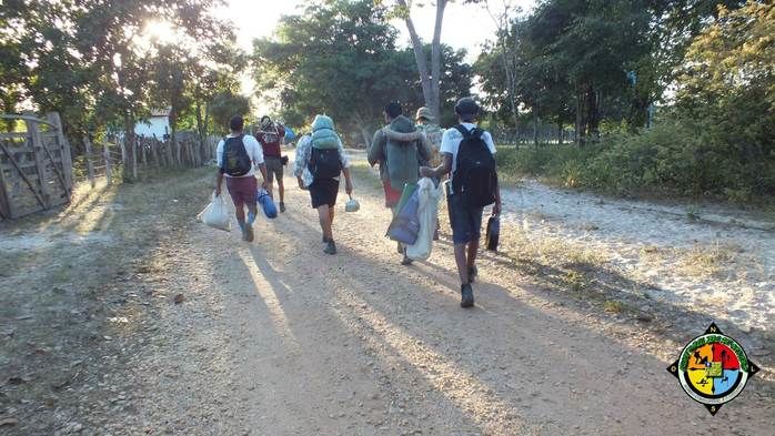 Ambientalistas aventureiros descem o rio Parnaíba em uma Jangada de Bambu - Imagem 19