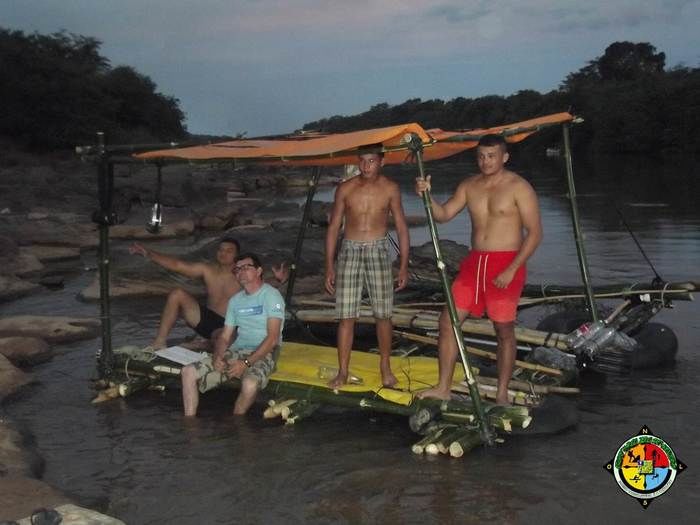 Ambientalistas aventureiros descem o rio Parnaíba em uma Jangada de Bambu - Imagem 42