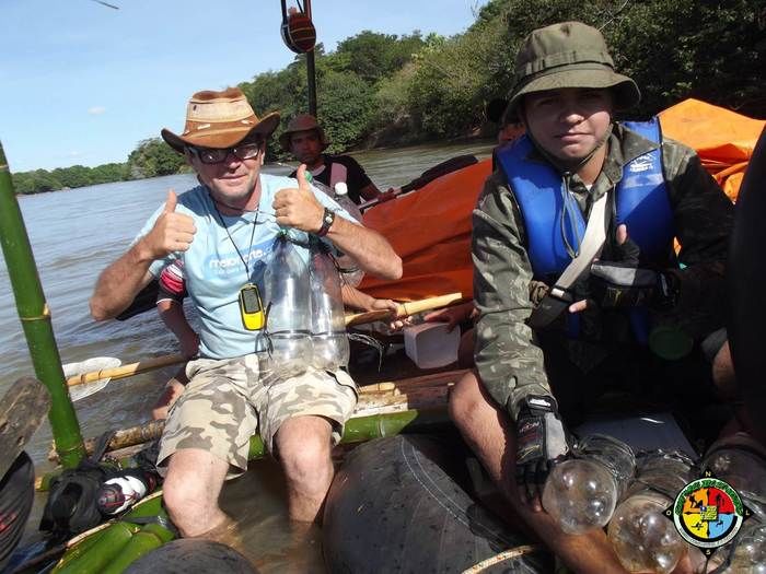 Ambientalistas aventureiros descem o rio Parnaíba em uma Jangada de Bambu - Imagem 67