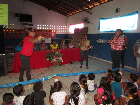 Escola municipal apresenta “Projeto meio ambiente e reciclagem” - Imagem 23