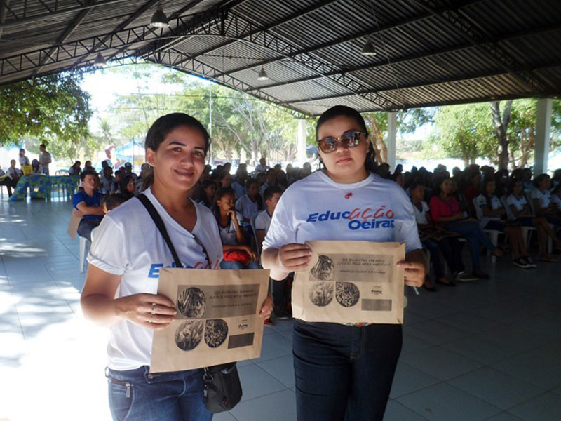 Prefeitura de Oeiras realiza encontro infanto-juvenil pelo meio ambiente