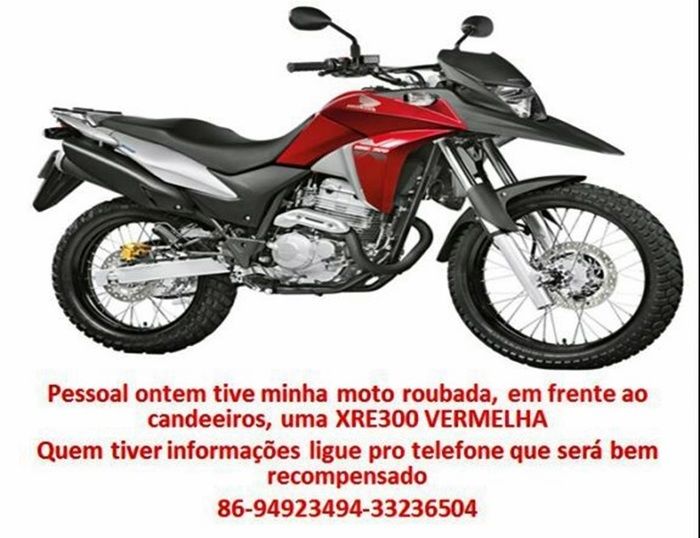 Motocicleta com 10 dias de uso é furtada em Parnaíba - Imagem 1