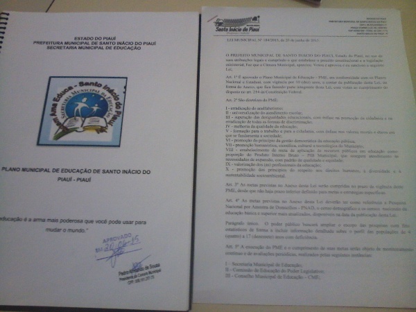 Prefeito Auro Aparecido de carvalho sanciona Plano Municipal de Educação (PME) - Imagem 1