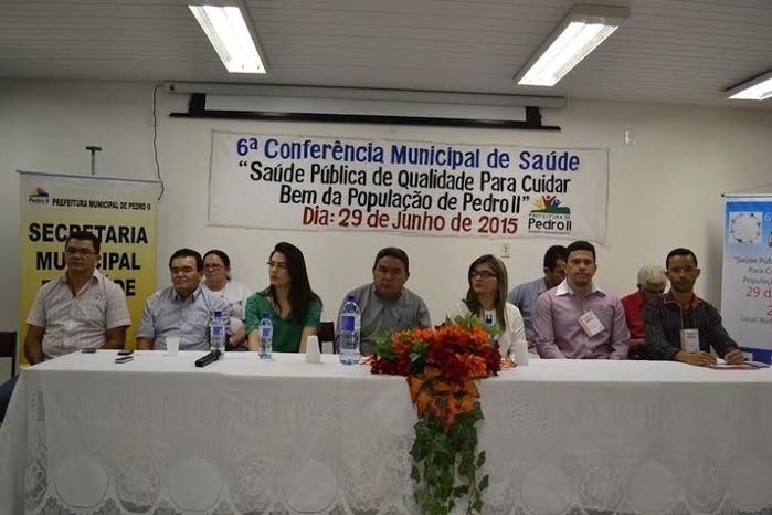 Realizada a 6ª Conferência Municipal de Saúde de Pedro II - Imagem 2