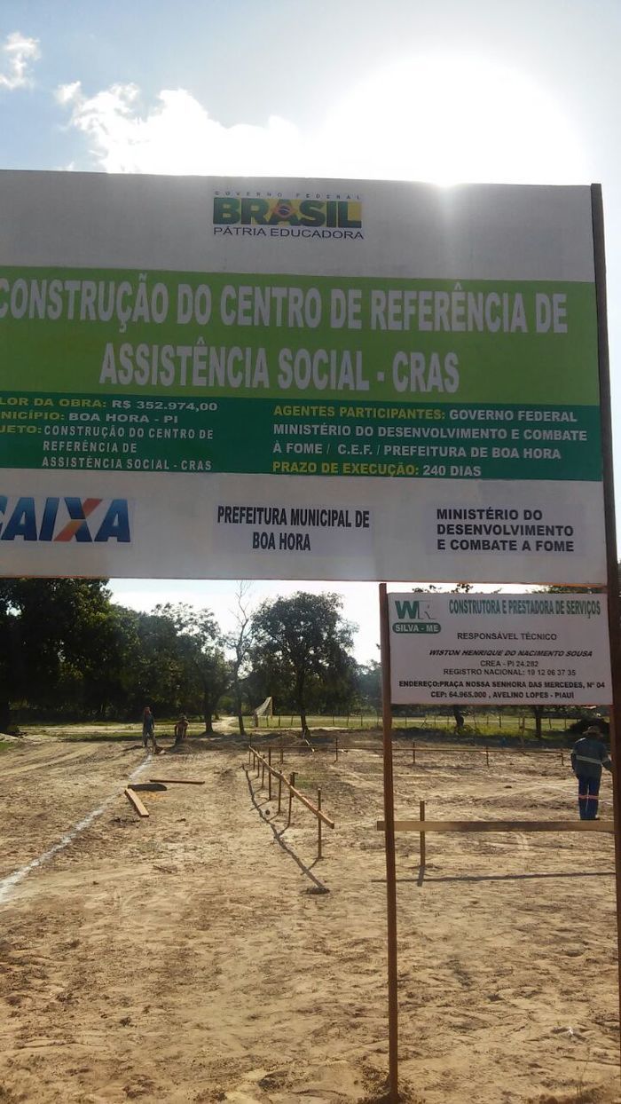 Prefeitura de Boa Hora inicia construção do Cras - Imagem 2