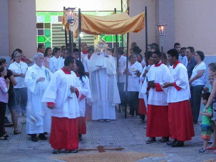 Missa e procissão marcam feriado de Corpus Christi em Barras - Imagem 9