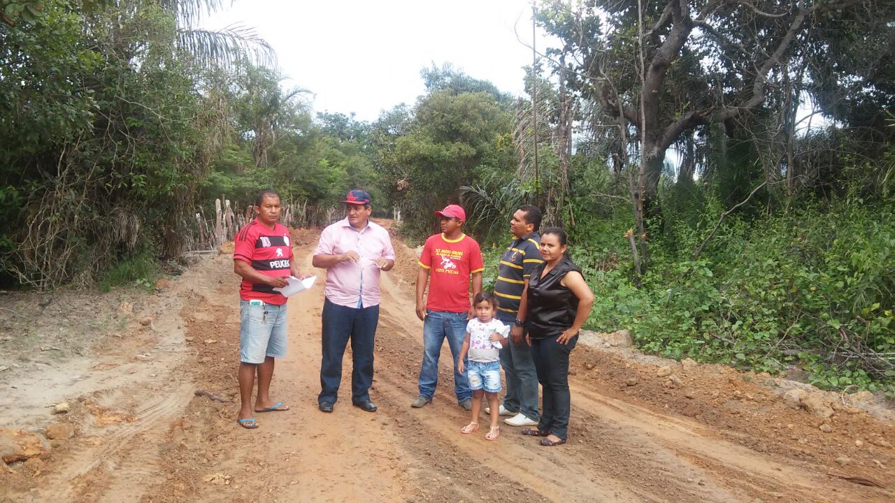 Prefeitura de Boa Hora não para e constrói mais estradas na Zona Rural do município.