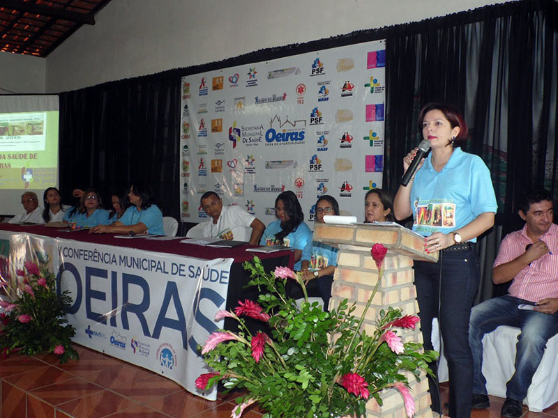 V Conferência Municipal de Saúde é encerrada com saldo positivo em Oeiras