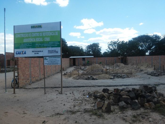 A PREFEITURA DE BOA HORA ESTA CONSTRUINDO A SEDE DO CENTRO DE REFERENCIA DE ASSISTENCIA SOCIAL-CRAS - Imagem 10