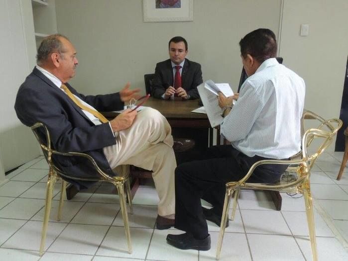 Prefeito Dr.Zé Maria Visitou o Novo Secretário de Cultura Estadual - Imagem 1