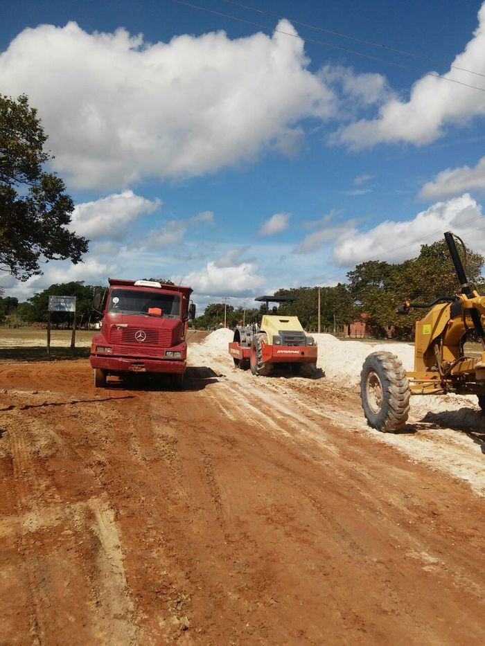 Obras de asfaltamento do trecho da PI-331, compreendido entre Boa Hora e a PI-111, estão a todo vapor. - Imagem 1