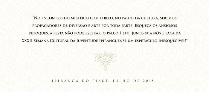 Confira a Programação da XXXII da Semana Cultural da Juventude Ipiranguense - Imagem 10