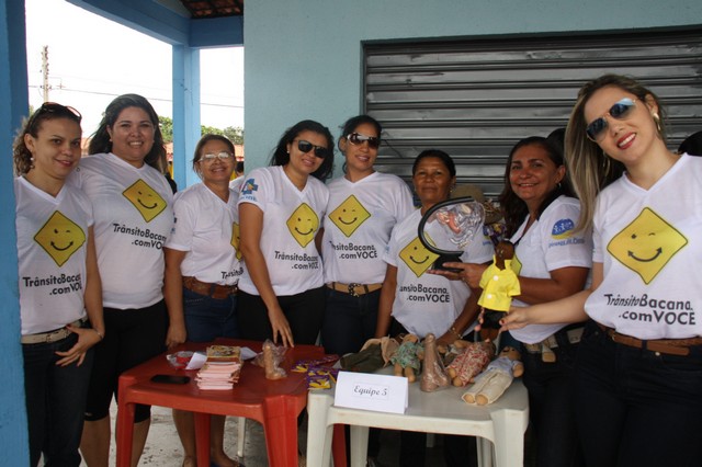 Secretaria Municipal de Saúde Promoveu a Campanha Viva no Trânsito - Imagem 1