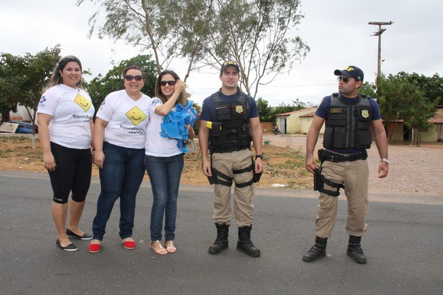 Secretaria Municipal de Saúde Promoveu a Campanha Viva no Trânsito - Imagem 7
