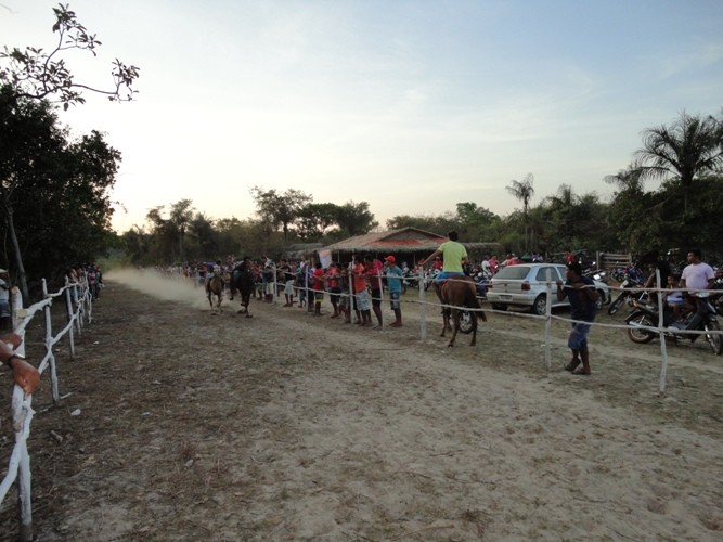 Corrida de cavalos no Parque Gilson Miroca - Imagem 1